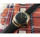 Vintage swiss watch Fortis True Line automatic Black dial