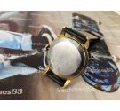 Reloj antiguo suizo de cuerda Radiant 21 rubis Plaqué OR