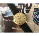 Reloj antiguo suizo de cuerda Radiant 21 rubis Plaqué OR