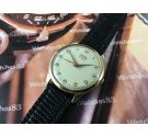 Technos reloj suizo antiguo de cuerda *** Oversize 38,5 mm *** Plaqué OR