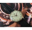 Technos vintage swiss hand winding watch *** Oversize 38,5 mm *** Plaqué OR
