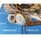 Reloj antiguo suizo de cuerda Hormi bañado en oro ** Espectacular **