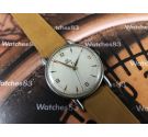 Reloj suizo antiguo de cuerda Fortis Watch LTD 38mm OVERSIZE 17 jewels