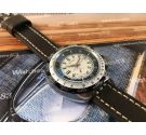 INCITUS vintage manual winding watch Diver GMT Wterproof OVERSIZE