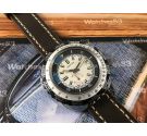 INCITUS vintage manual winding watch Diver GMT Wterproof OVERSIZE