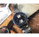 Seiko Kakume Blue chronograph vintage automatic watch Ref 6138-0030 JAPAN A