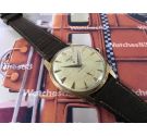 Duward Orly reloj muy antiguo suizo de cuerda plaqué OR Oversize 39mm