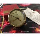 Cyma AMIC vintage swiss manual wind alarm watch 1956 + Box + Papers