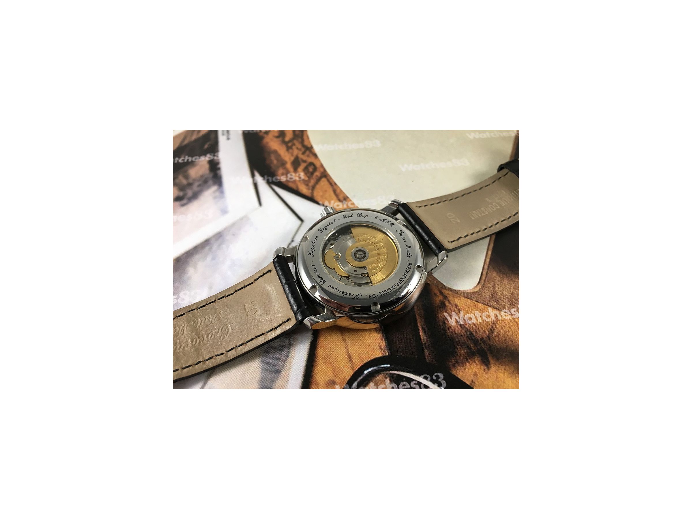 Frederique Constant swiss automatic watch fc-303/310/315X3P4/5/6 + Box