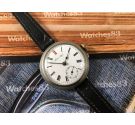 WW1 Vintage manual winding trench watch 1920 Porcelain Dial OVERSIZE: 38,8 mm