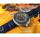 Comin Caribbean vintage swiss automatic watch 25 rubis DIVER OVERSIZE ** COLLECTORS **