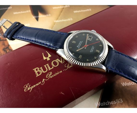 Bulova Oceanographer 333 FEET reloj antiguo automatico Cal 11BLACD + Estuche