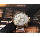 Coursier Vintage watch Chronometer Chronograph manual winding Solid Gold 18K COLLECTOR'S