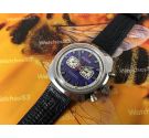 Wolbrook N.O.S. vintage swiss chronograph manual winding watch *** New old stock ***