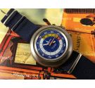 Vintage swiss watch Memosail Regatta Yachttimers Chronograph Cal Valjoux 7737