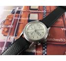 Oris Cronografo Automatic Winder Reloj suizo antiguo automático 17 jewels