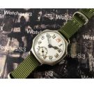 Vintage Military watch mechanical manual wind Porcelain dial