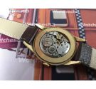 Vintage watch hand winding DOLLAR gold filled 17 jewels OVERSIZE