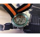 Super-Watch chronograph chrono manual winding vintage watch Cal Valjoux 7734 *** SPECTACULAR ***