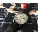 NOS Omega Electronic F300 Hz Genève Chronometer Reloj suizo antiguo Cal 1250 + ESTUCHE *** Nuevo de antiguo Stock ***