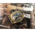 ARCADIA Reloj vintage de cuerda plaqué OR Gran diámetro 17 Rubis *** COLECCIONISTAS ***