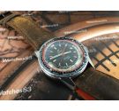 ENICAR Sherpa 600 Guide Compressor Diver GMT vintage swiss automatic watch *** Spectacular ***