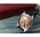 Omega Genève Reloj suizo antiguo de cuerda Cal 601 Ref. 135.041 + ESTUCHE *** Casi NOS ***