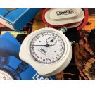Heuer Leonidas vintage Stopwatch de cuerda Trackmaster Ref G4/65 70s *** PRECIOSO ***