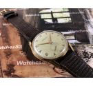 Certina Cal KF330 vintage swiss manual winding watch plaqué OR 38.2 mm JUMBO *** COLLECTORS ***