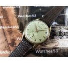 Certina Cal KF330 Reloj antiguo de cuerda plaqué OR 38,2 mm JUMBO *** COLECCIONISTAS ***