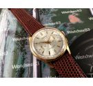 AUREOLE Vintage swiss manual winding watch chronograph Plaqué OR *** SPECTACULAR ***