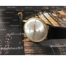 Duward NOS Reloj suizo antiguo de cuerda Plaqué OR *** Nuevo de antiguo Stock ***