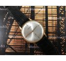 Duward NOS Reloj suizo antiguo de cuerda Plaqué OR *** Nuevo de antiguo Stock ***