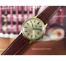 Omega Genève vintage swiss automatic watch Cal. 1012 Ref 1660163 Plaqué OR 20 microns + BOX