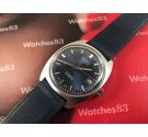 Miramar Geneve Old swiss hand wind watch N.O.S. 17 Rubis Blue Dial *** New Old Stock ***
