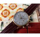 Baume & Mercier Reloj cronografo suizo antiguo de cuerda *** Plaqué OR ***