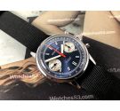 NOS SUPER WATCH Swiss vintage hand wind chronograph watch Cal 7733 New Old Stock *** COLLECTORS ***