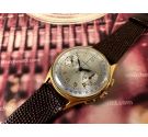 Helvetia Reloj suizo antiguo Cronógrafo de cuerda Oversize *** ESPECTACULAR ***