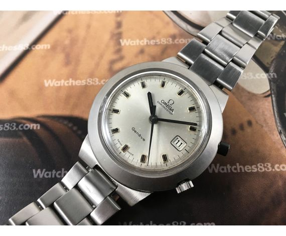Omega Chronostop Geneve vintage manual winding swiss chronograph watch Cal 920 *** SPECTACULAR ***