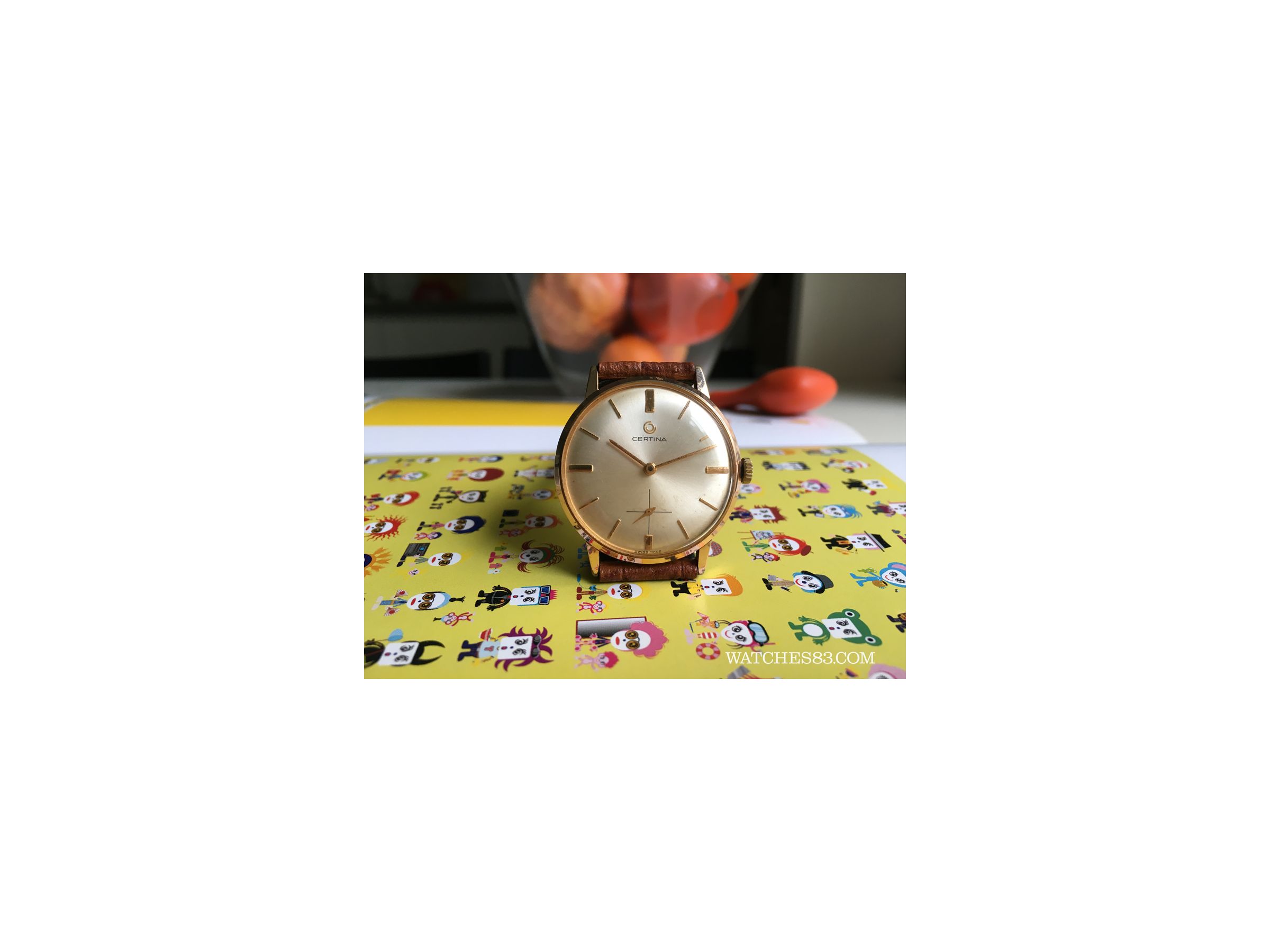 N.O.S. CERTINA Reloj suizo vintage de cuerda de ORO 18K 0,750 Cal. 28-10  Ref. FC 4048 PRECIOSO *** NUEVO DE ANTIGUO STOCK *** - Watches83