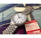 NOS Helvetia Reloj suizo vintage automático 28800 Cal ETA 2784 Nuevo antiguo Stock *** ESPECTACULAR ***