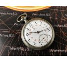Reloj suizo antiguo de bolsillo Omega 1913 *** DIAL IMPECABLE ***
