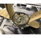 Vintage ELIX chronograph hand winding watch Cal Valjoux 7734 *** SPECTACULAR ***