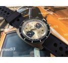 Edox RACING Vintage chronograph hand winding watch Cal Valjoux 7734 SPECTACULAR *** OVERSIZE ***