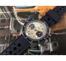 Edox RACING Vintage chronograph hand winding watch Cal Valjoux 7734 SPECTACULAR *** OVERSIZE ***