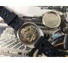 Edox RACING Reloj Cronógrafo suizo antiguo de cuerda Cal Valjoux 7734 ESPECTACULAR *** GRAN DIÁMETRO ***