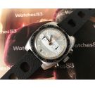 H. GERVIN Vintage chronograph hand wind watch Aesthetics Breitling Cal Valjoux 7734 *** BEAUTIFUL ***