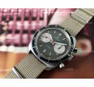Hamilton BIG EYE Vintage chronograph hand winding watch Cal Valjoux 7733 Panda Dial *** COLLECTORS ***