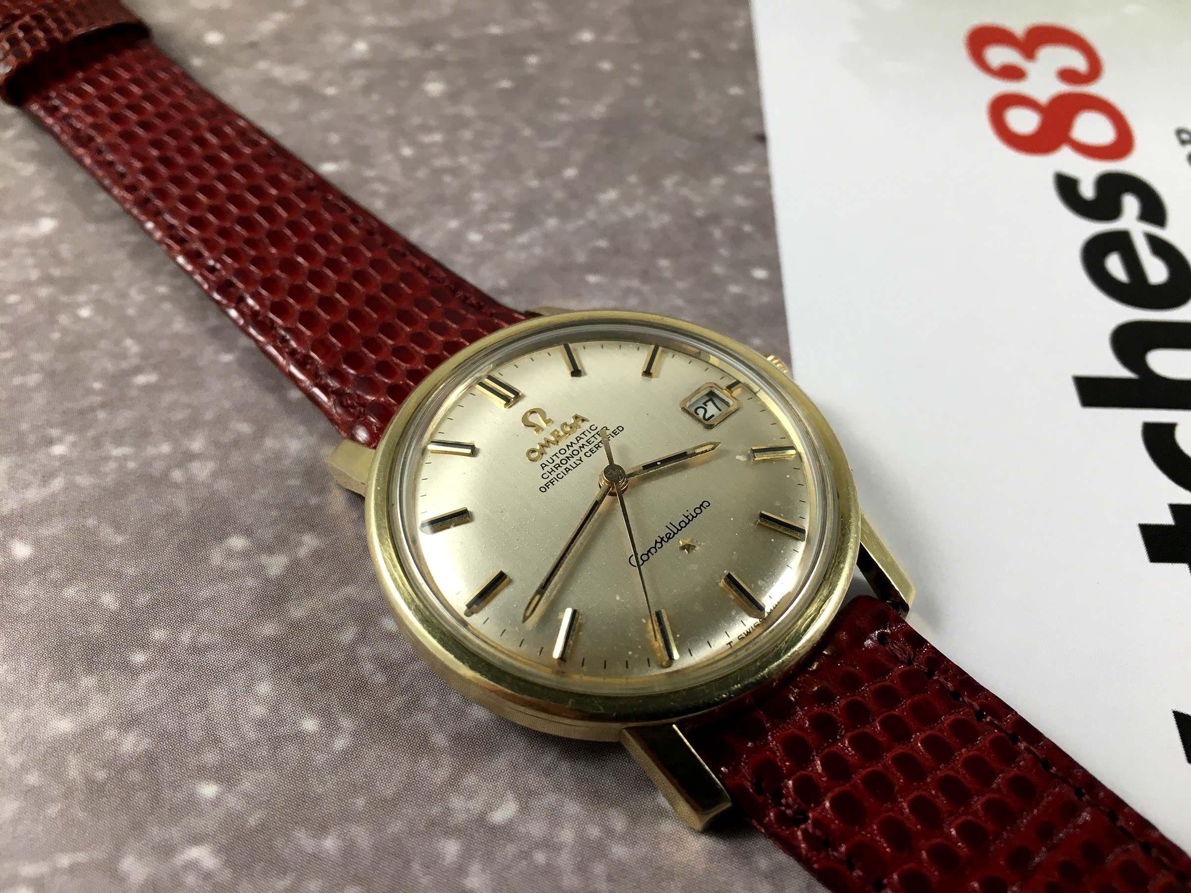 Omega Constellation Chronometer Officially Certified Vintage Swiss ...