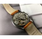 Gallet MultiChron Pilot Chronograph Vintage manual wind watch Cal Valjoux 7736 Reverse panda dial *** COLLECTORS ***